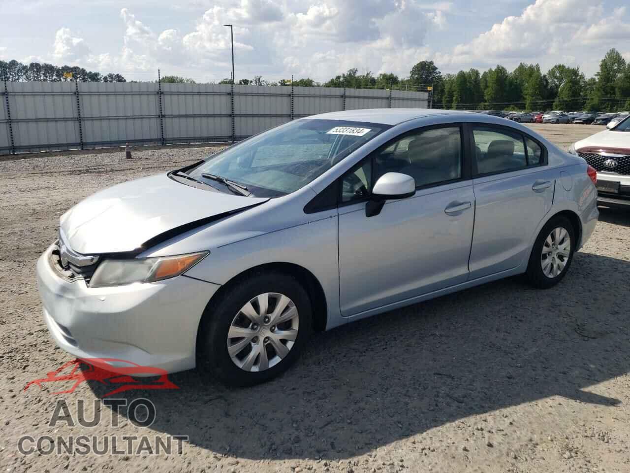 HONDA CIVIC 2012 - 19XFB2F55CE330845