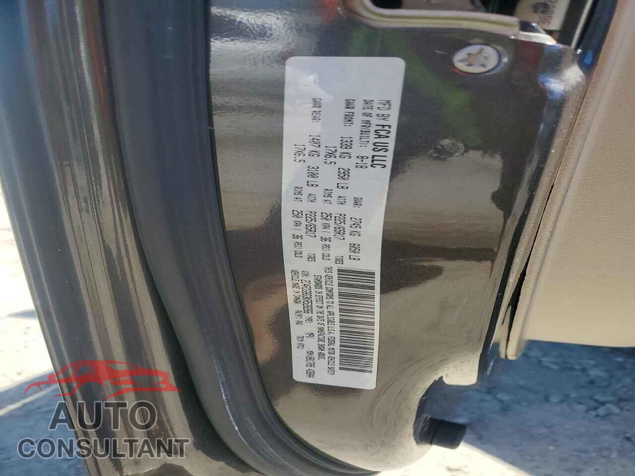 DODGE CARAVAN 2019 - 2C4RDGBG3KR528266