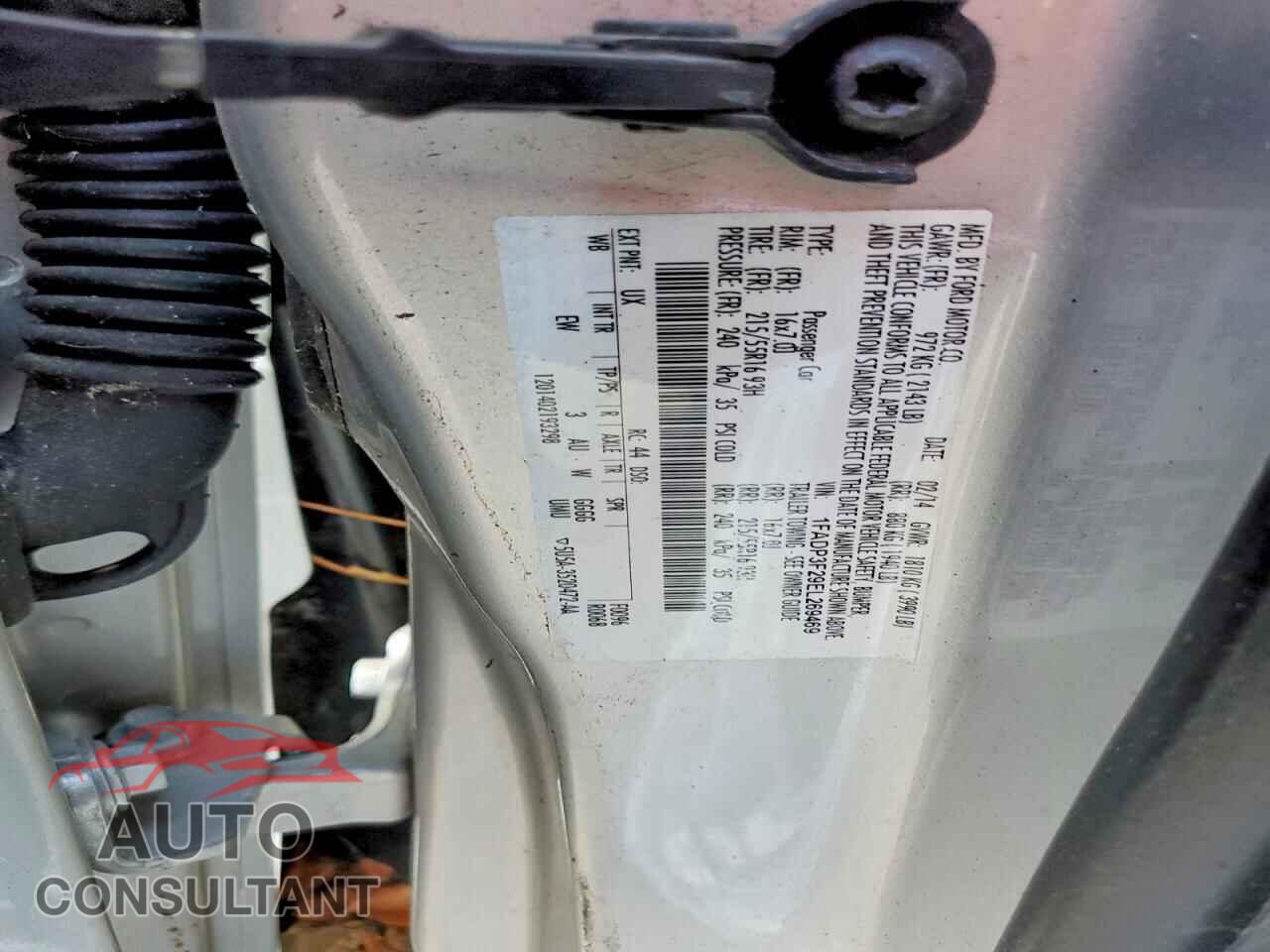 FORD FOCUS 2014 - 1FADP3F29EL269469