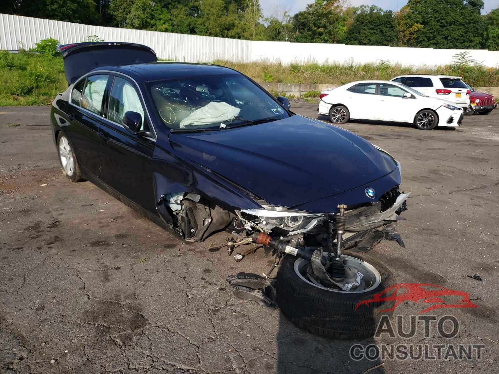 BMW 3 SERIES 2017 - WBA8D9G57HNU59745