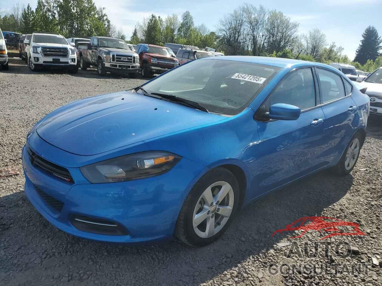 DODGE DART 2016 - 1C3CDFBB0GD564855