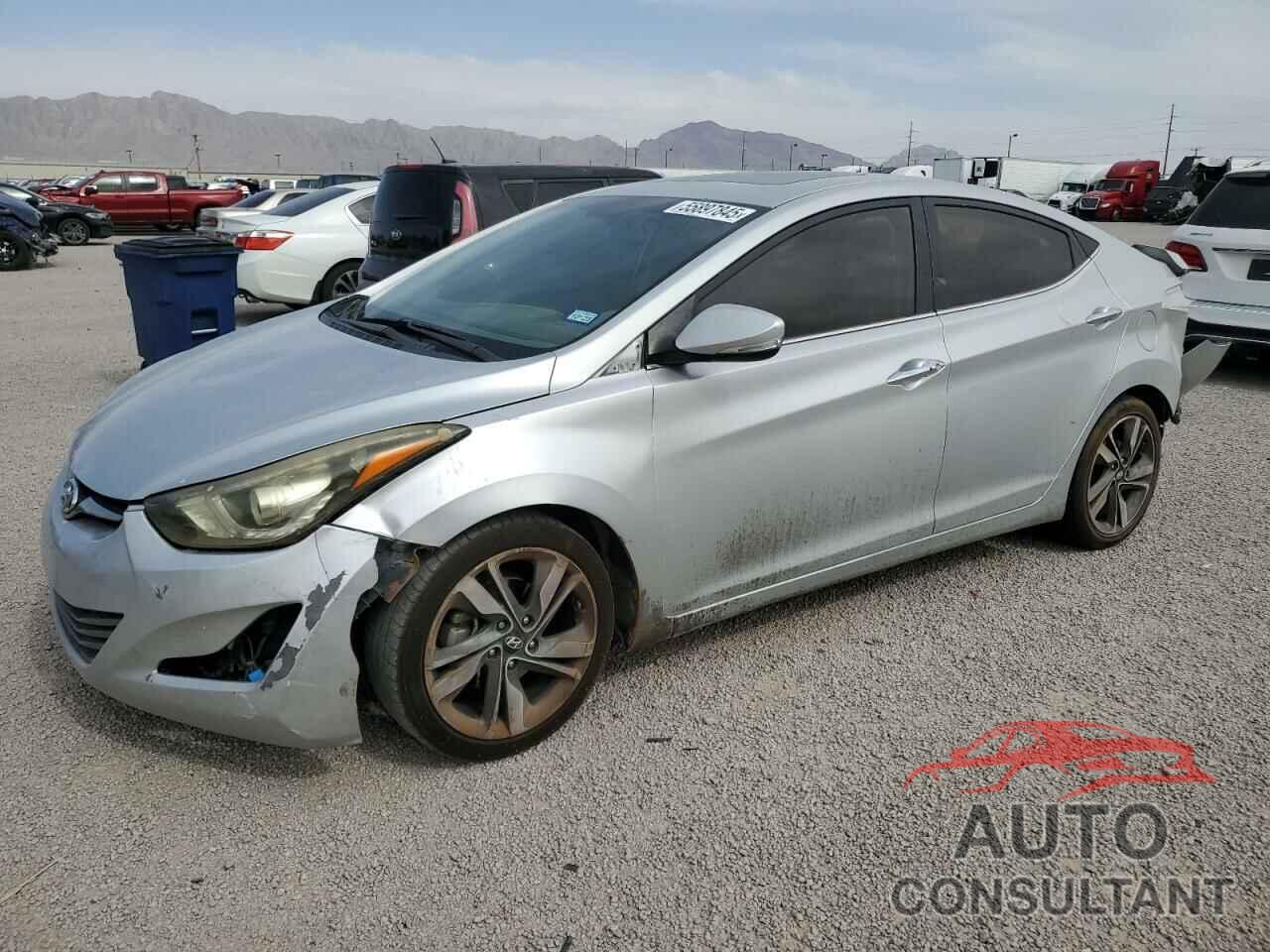 HYUNDAI ELANTRA 2015 - KMHDH4AE6FU359622