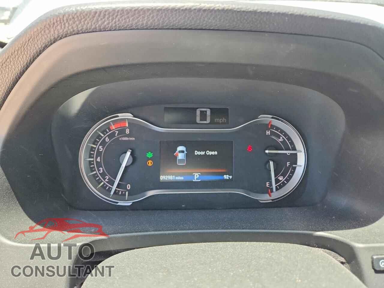 HONDA RIDGELINE 2019 - 5FPYK3F66KB008156