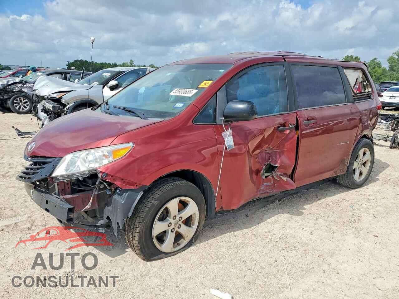 TOYOTA SIENNA 2013 - 5TDZK3DC8DS399766