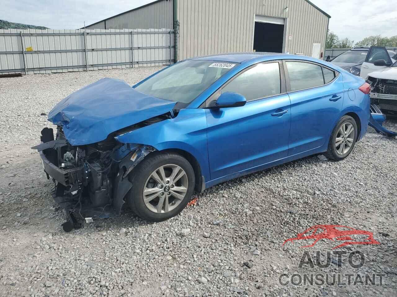 HYUNDAI ELANTRA 2018 - 5NPD84LF5JH358863