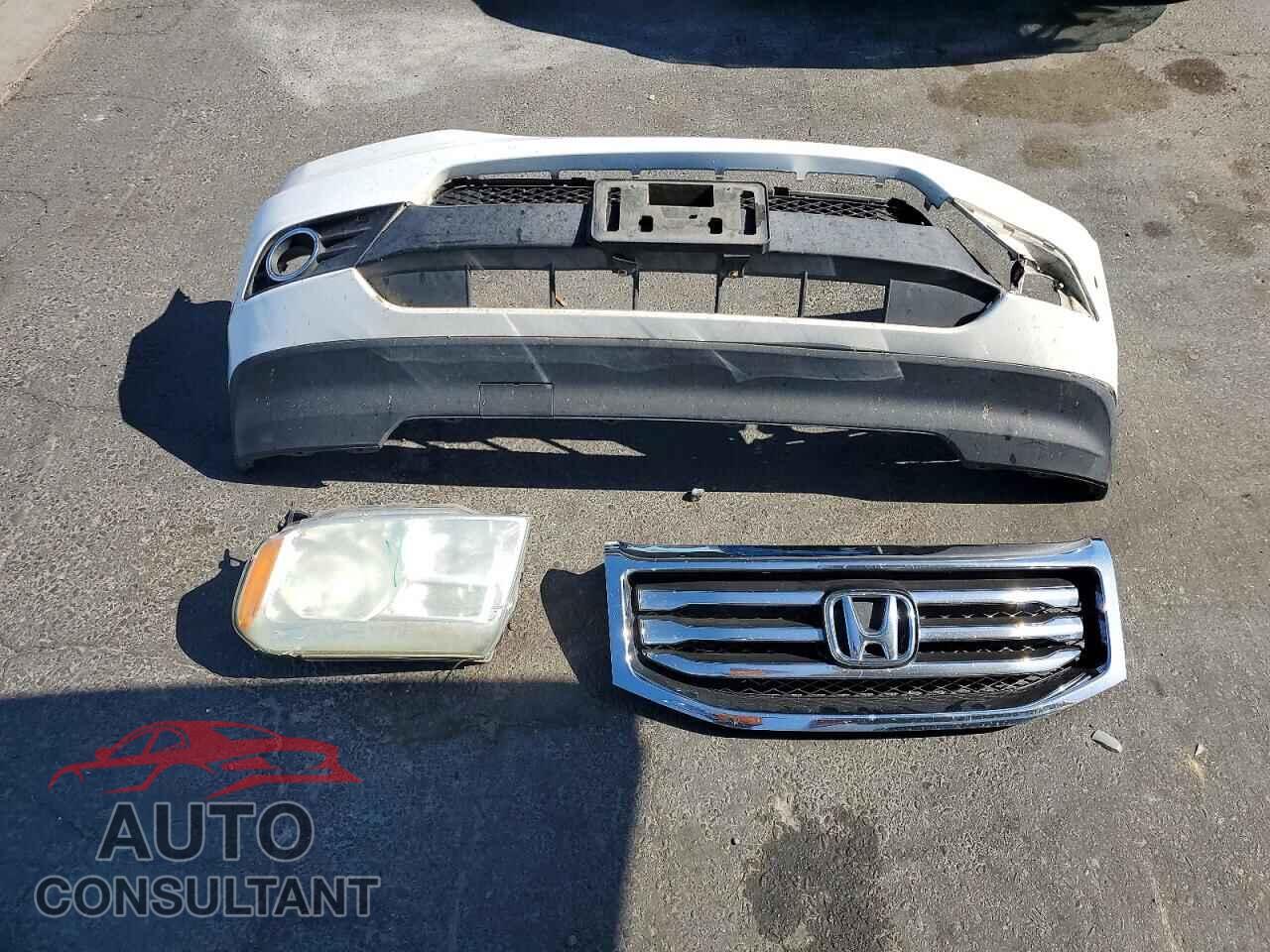 HONDA PILOT 2012 - 5FNYF3H41CB043388