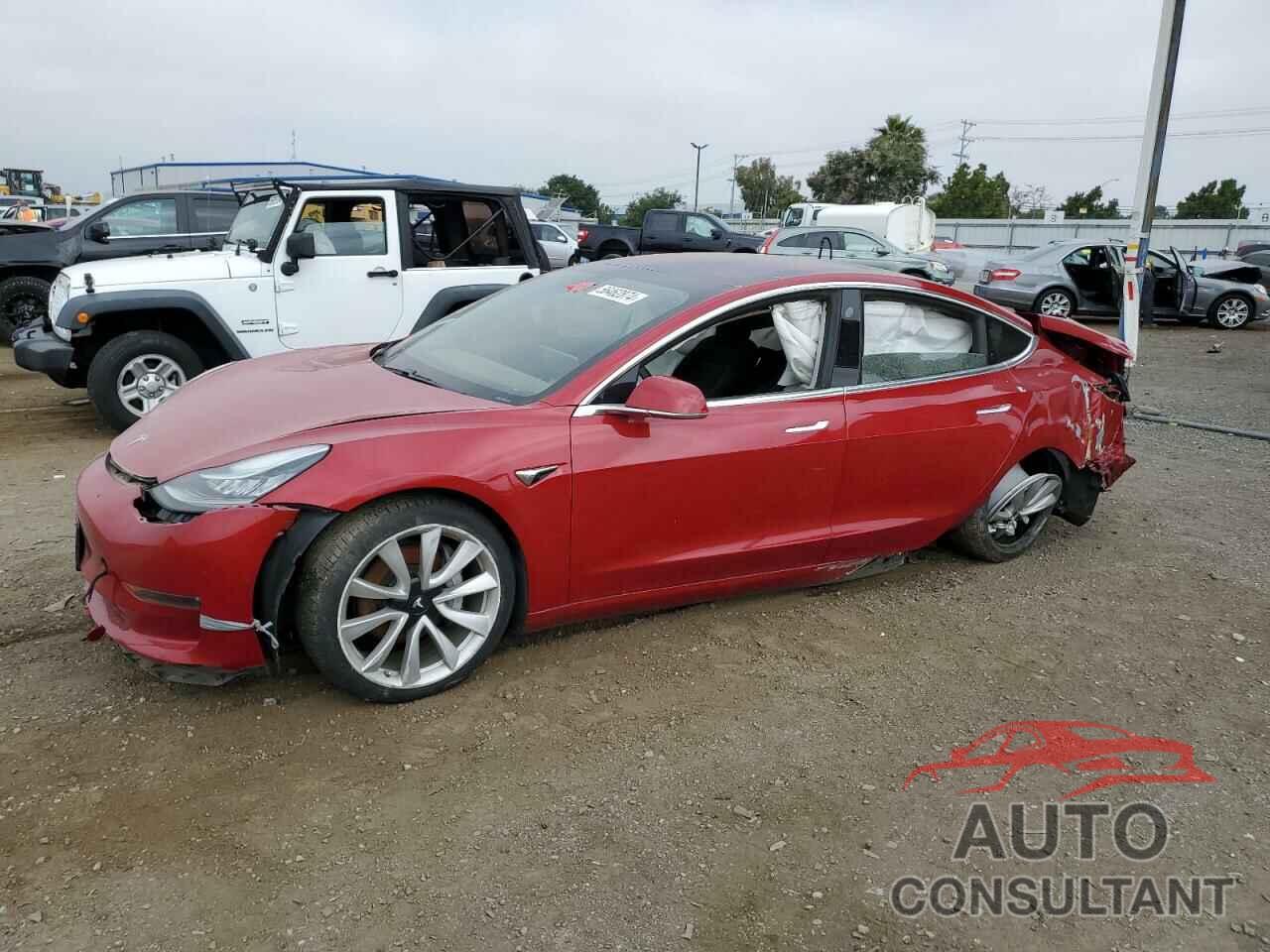 TESLA MODEL 3 2018 - 5YJ3E1EA6JF018107