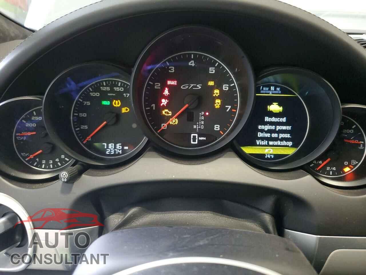 PORSCHE CAYENNE 2016 - WP1AD2A2XGLA80001