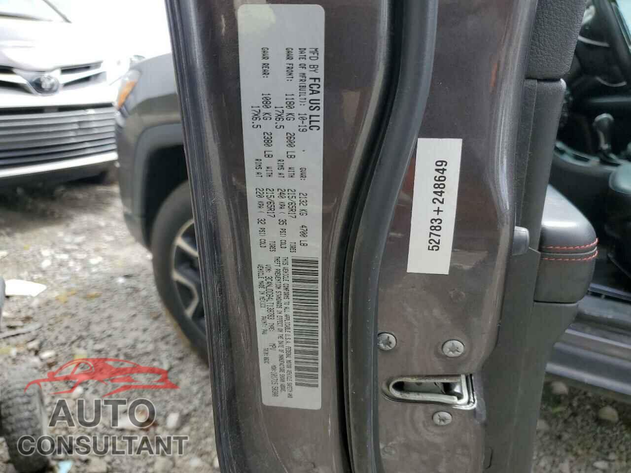 JEEP COMPASS 2020 - 3C4NJDDB4LT138783