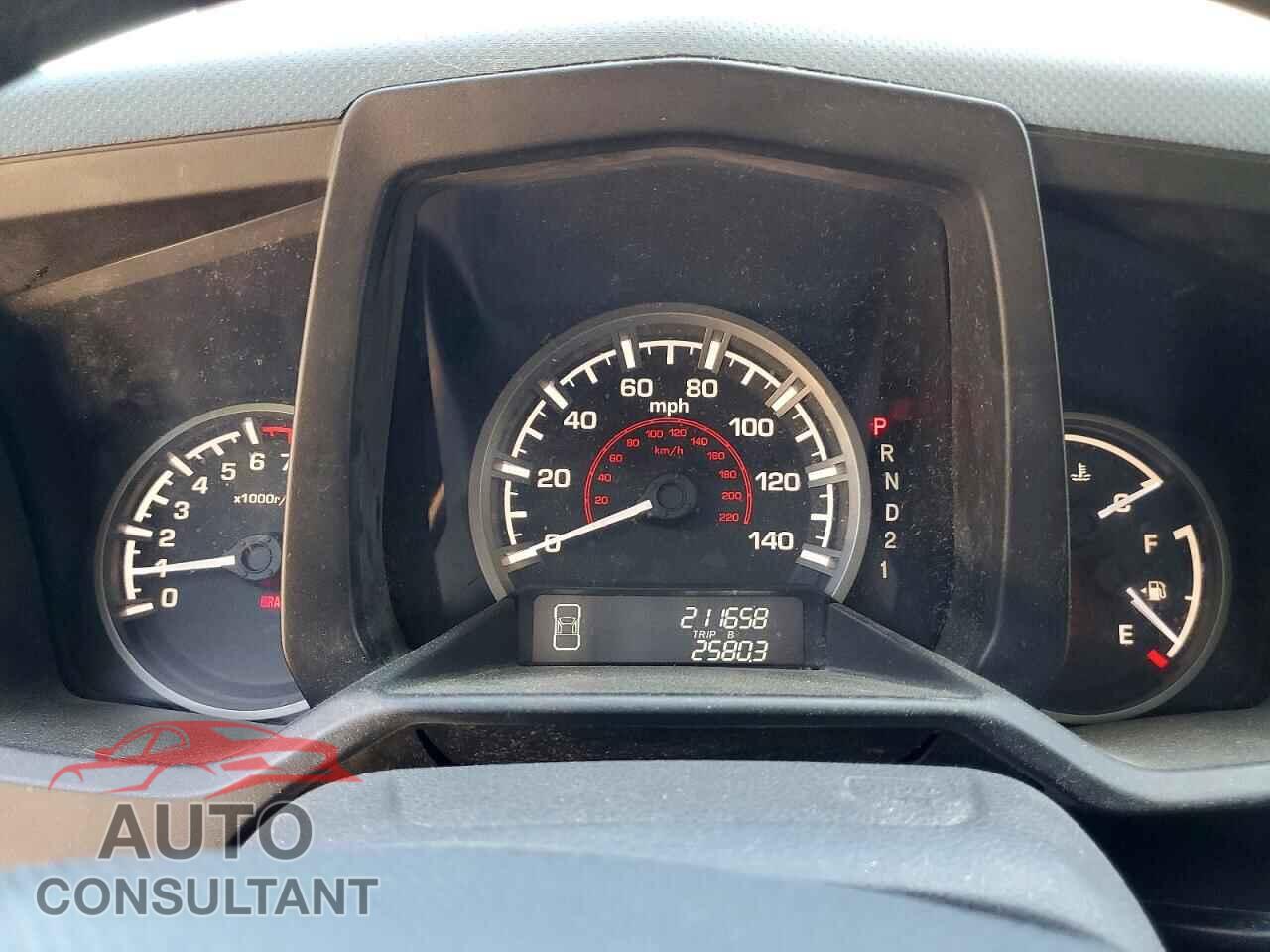 HONDA RIDGELINE 2010 - 5FPYK1F2XAB013683