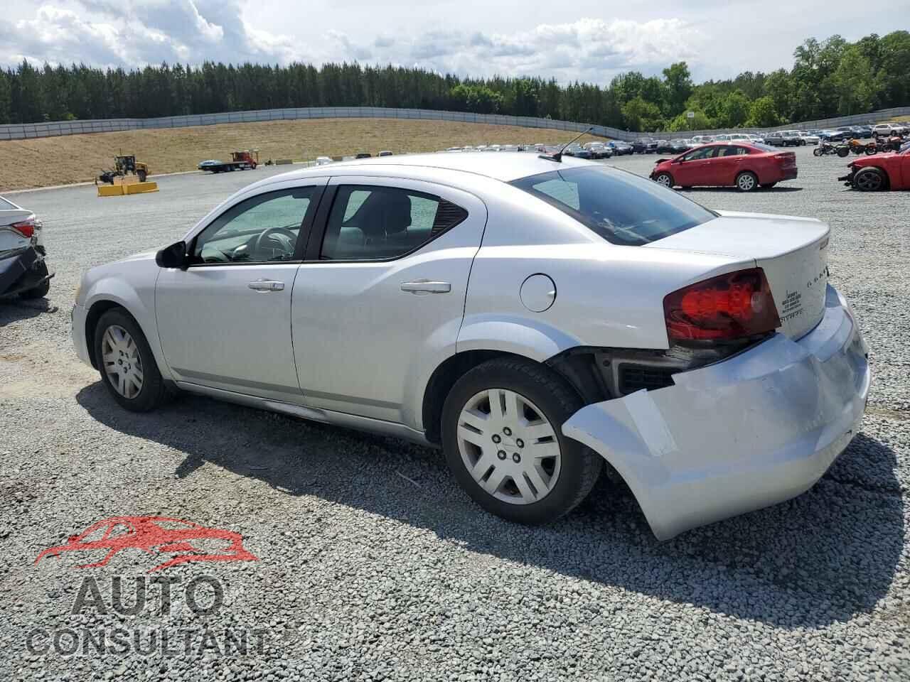 DODGE AVENGER 2012 - 1C3CDZAB3CN102507