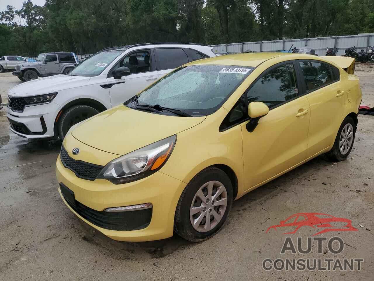 KIA RIO 2016 - KNADM4A34G6603365