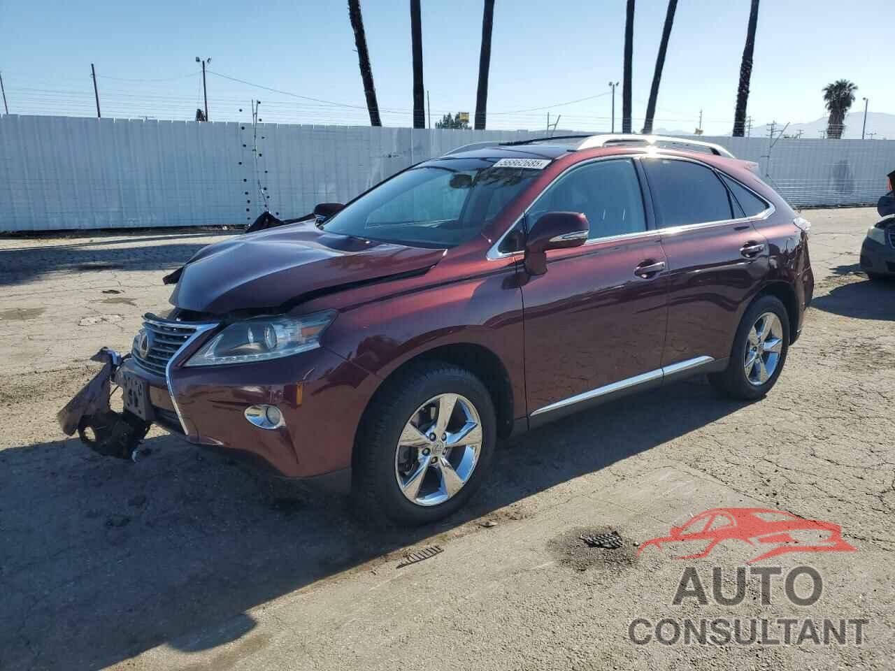 LEXUS RX350 2013 - 2T2ZK1BAXDC122093