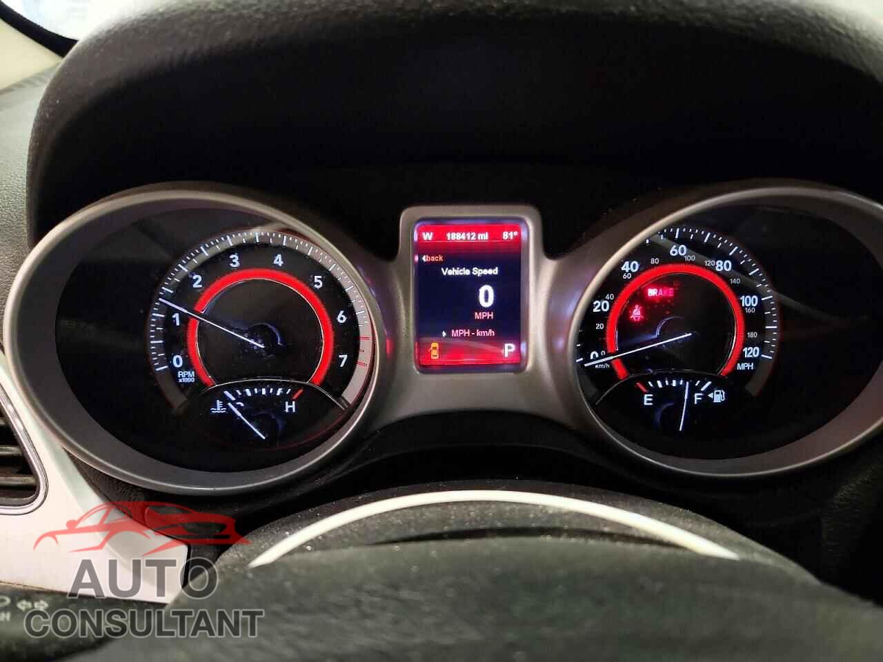 DODGE JOURNEY 2012 - 3C4PDCBG5CT162096