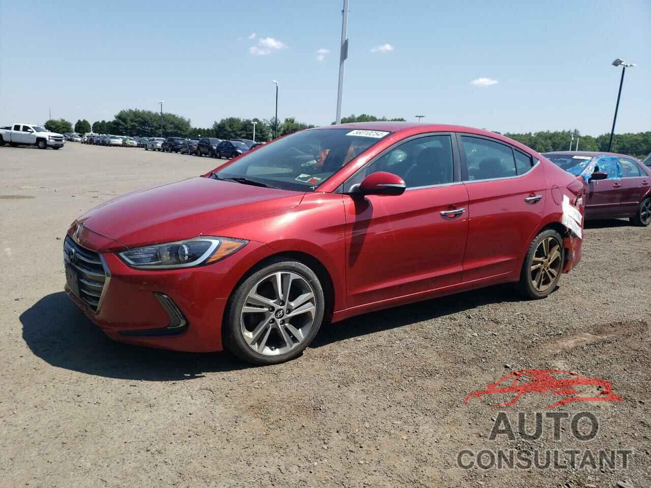 HYUNDAI ELANTRA 2017 - KMHD84LF2HU226431