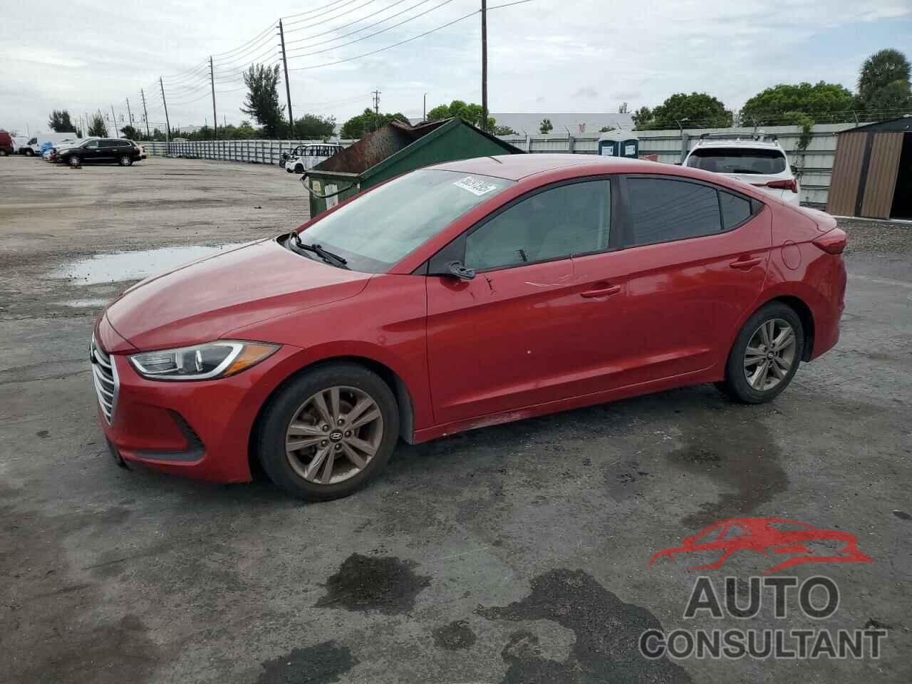 HYUNDAI ELANTRA 2017 - KMHD84LF9HU191581