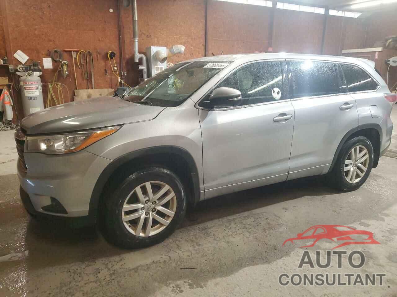 TOYOTA HIGHLANDER 2015 - 5TDBKRFHXFS217825