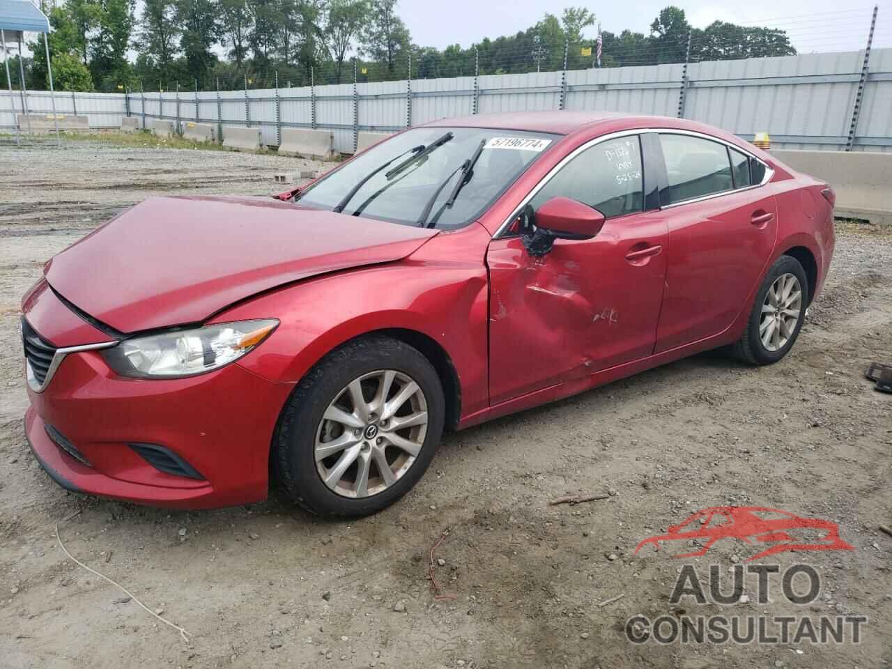 MAZDA 6 2017 - JM1GL1U51H1148052