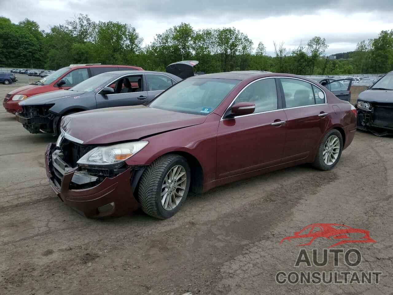 HYUNDAI GENESIS 2010 - KMHGC4DE7AU101710