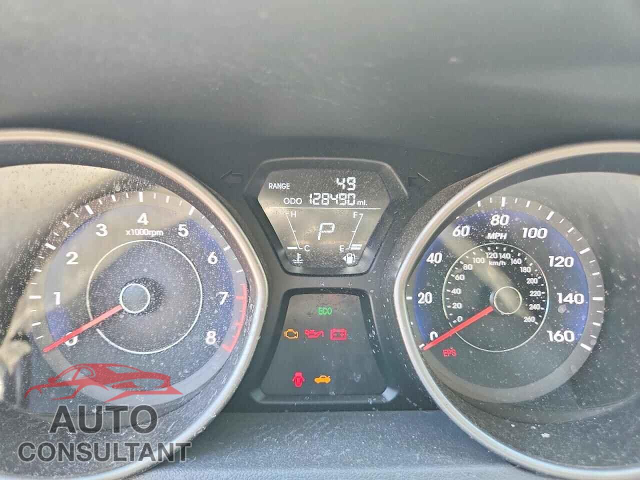 HYUNDAI ELANTRA 2012 - 5NPDH4AE3CH124024