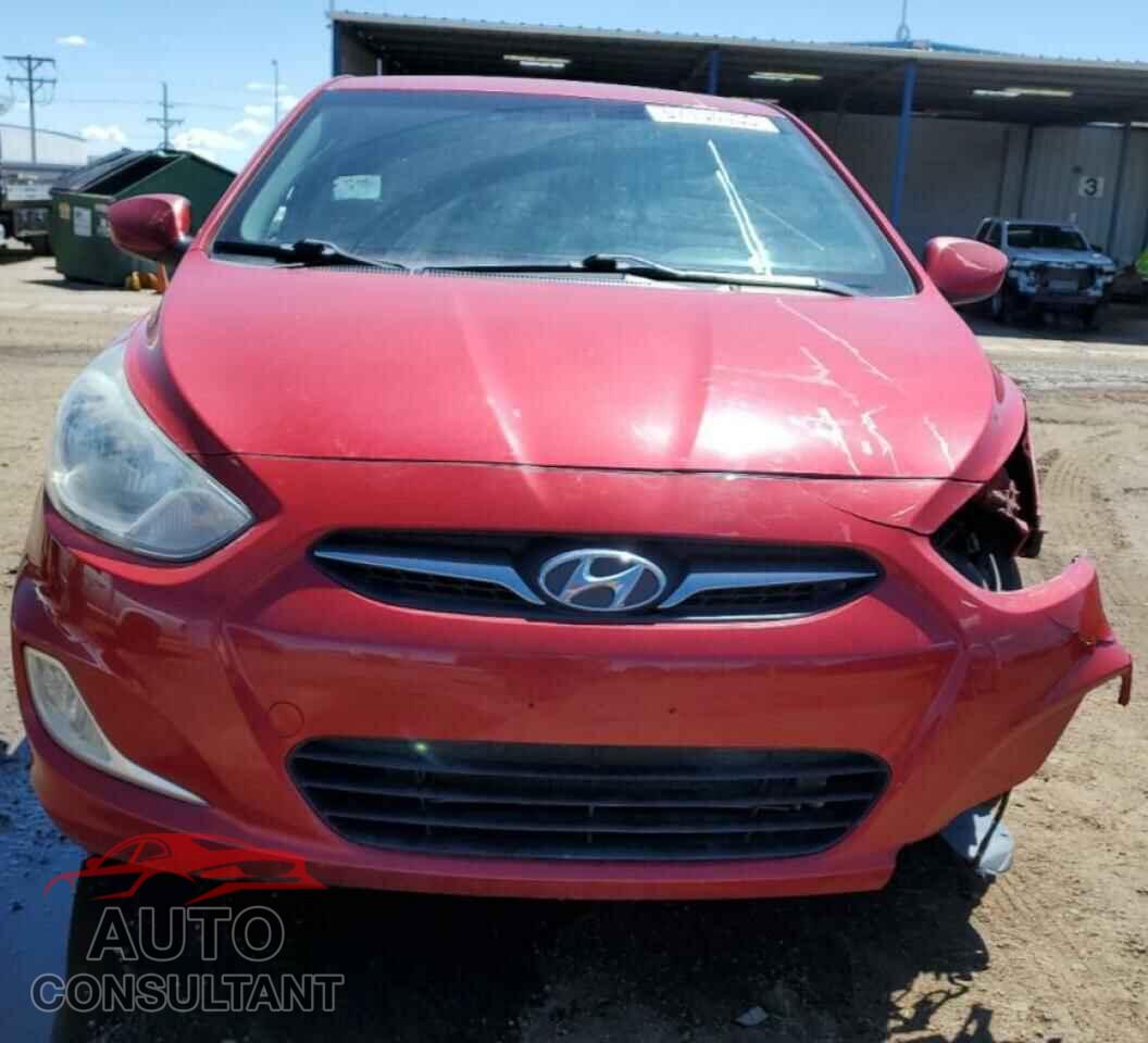 HYUNDAI ACCENT 2012 - KMHCU4AE4CU184807