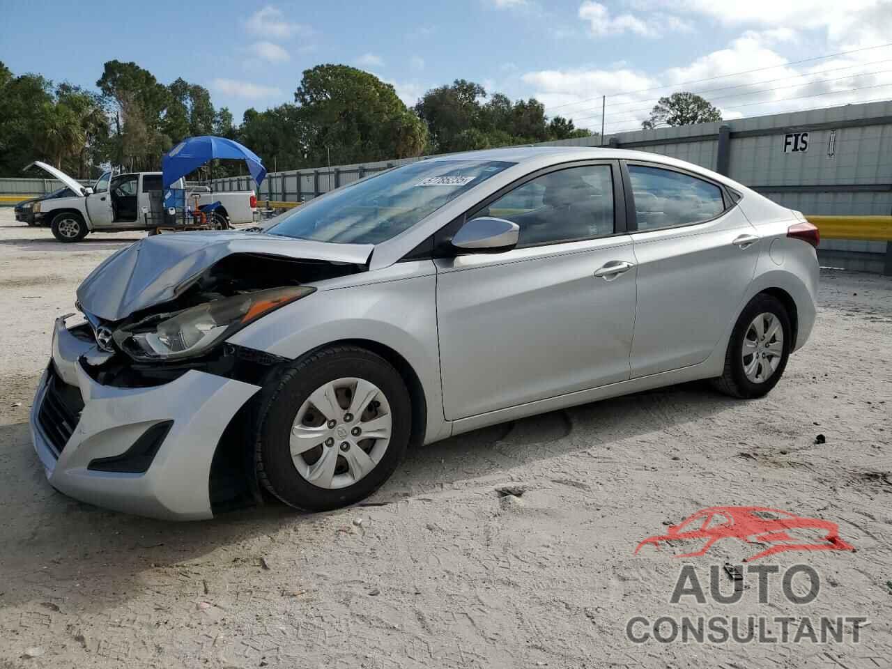 HYUNDAI ELANTRA 2016 - KMHDH4AE9GU483661