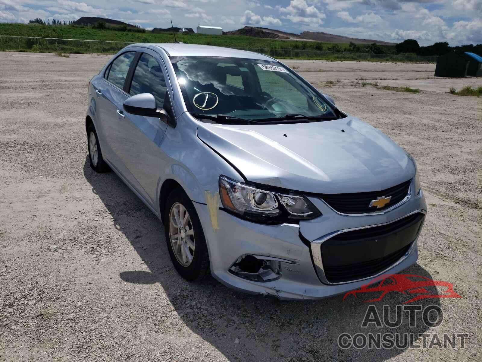 CHEVROLET SONIC 2017 - 1G1JD5SG2H4119679