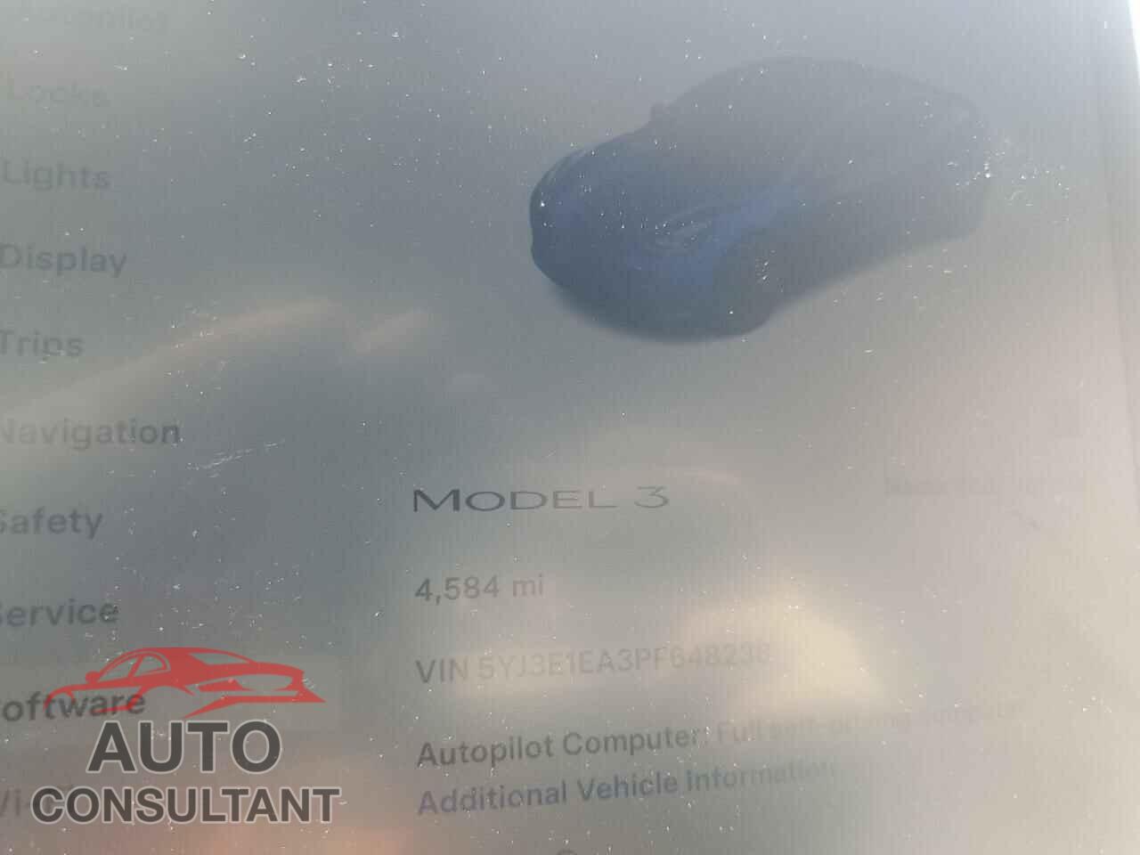 TESLA MODEL 3 2023 - 5YJ3E1EA3PF648238
