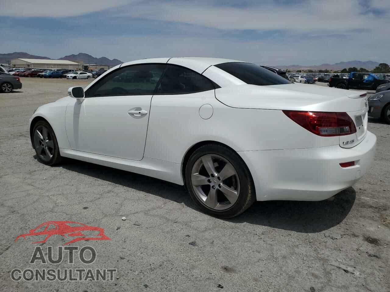 LEXUS IS 2010 - JTHFF2C23A2508307