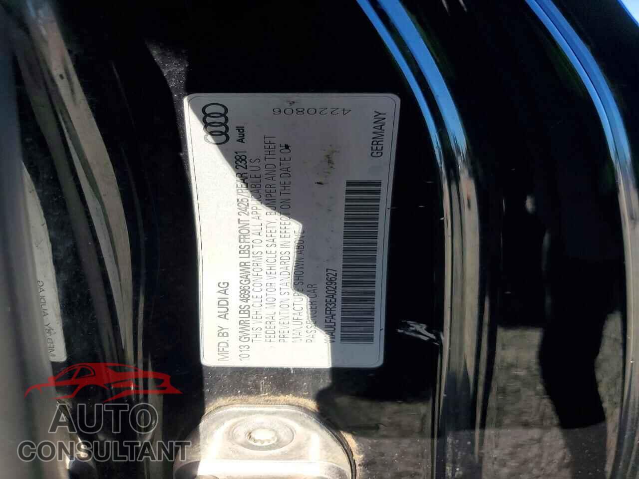 AUDI A5 2014 - WAULFAFR3EA029627