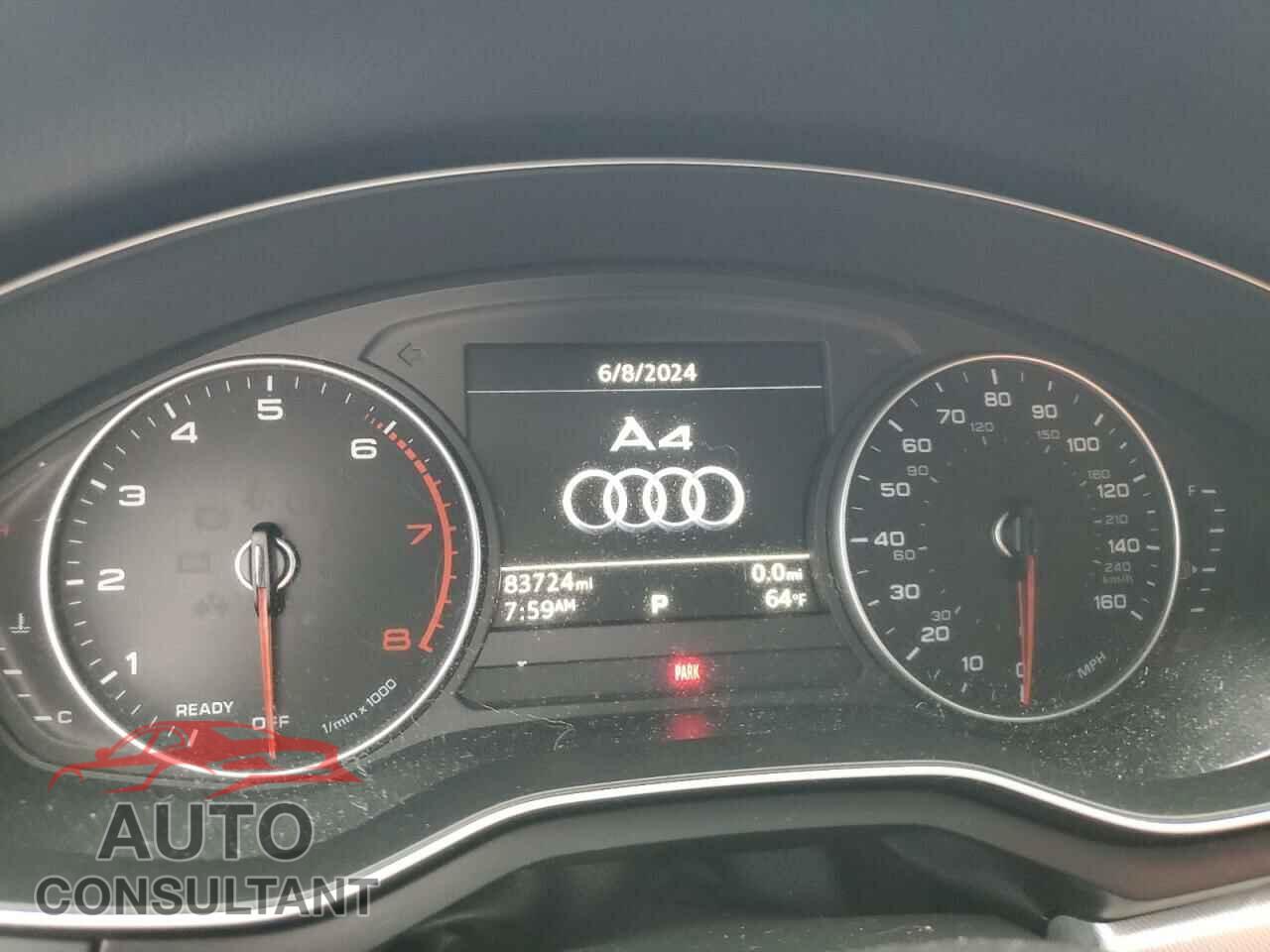 AUDI A4 2017 - WAUGMAF4XHN061466