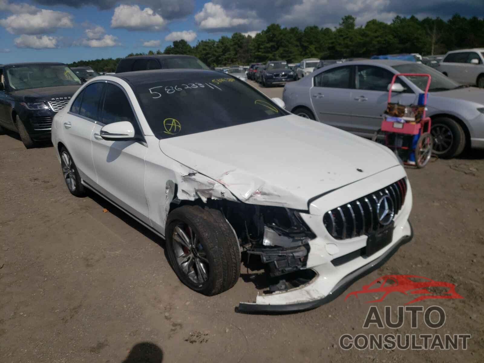 MERCEDES-BENZ C-CLASS 2017 - WDDWF4KB4HR241930
