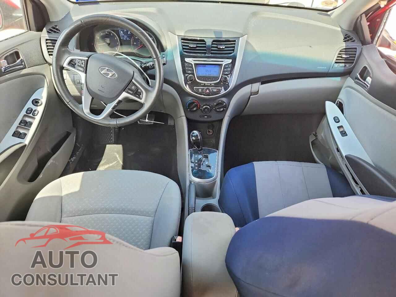HYUNDAI ACCENT 2012 - KMHCU5AE3CU013424