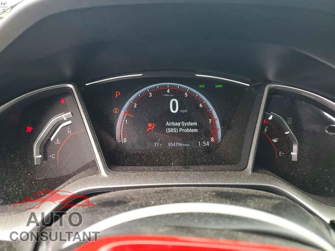 HONDA CIVIC 2019 - 2HGFC2F80KH583535