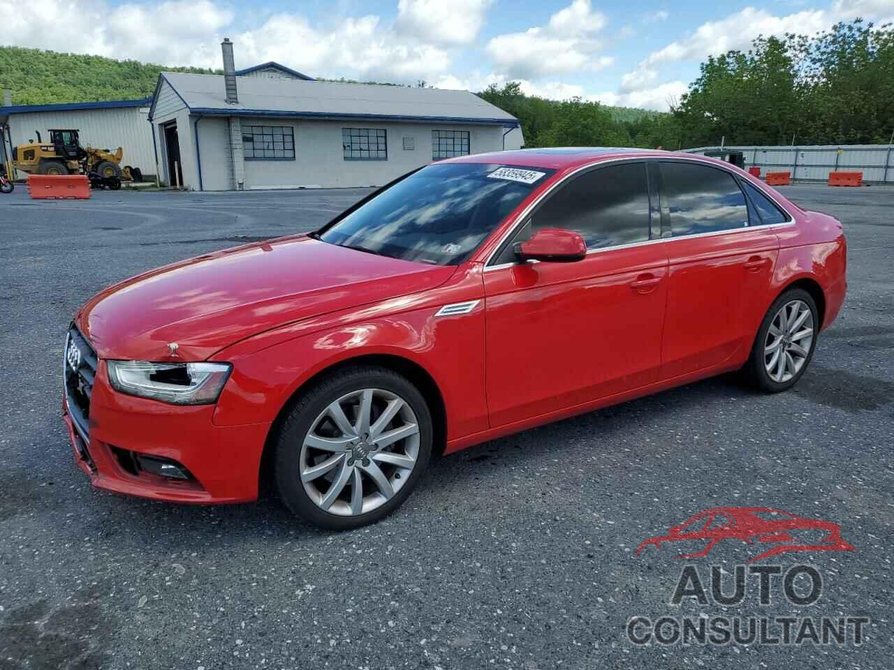 AUDI A4 2013 - WAUFFAFL5DN039396