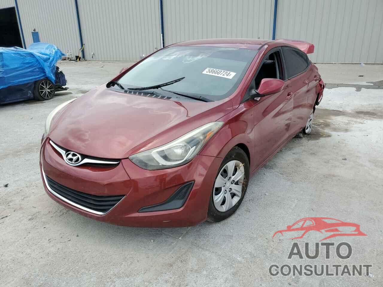HYUNDAI ELANTRA 2016 - 5NPDH4AE0GH690454