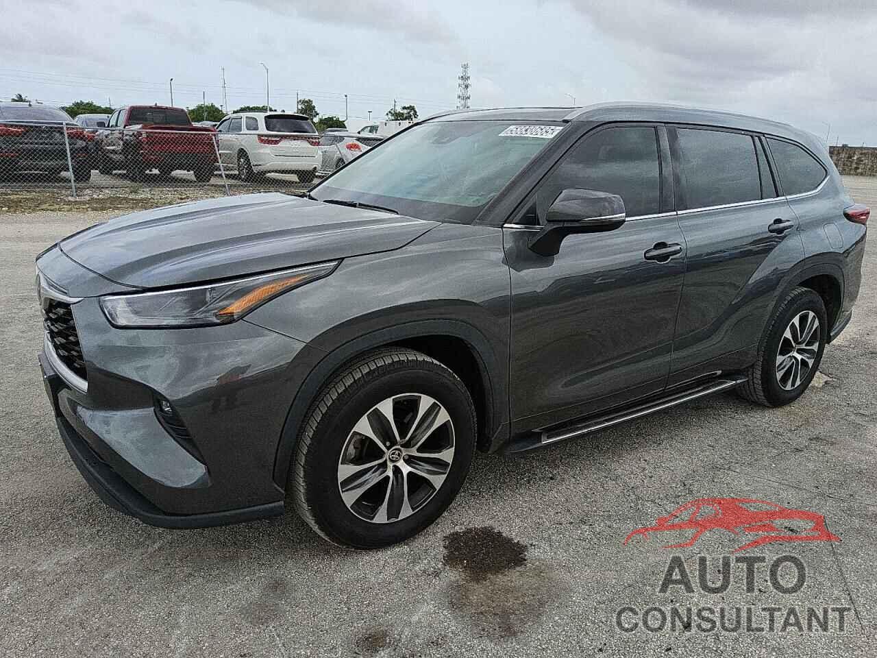 TOYOTA HIGHLANDER 2022 - 5TDGZRAH3NS134857