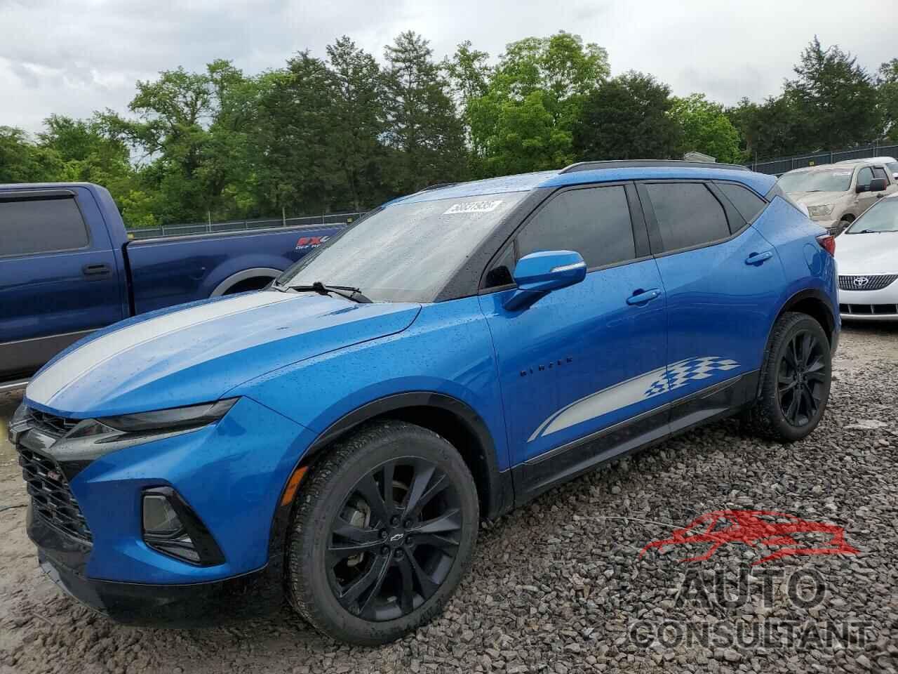 CHEVROLET BLAZER 2020 - 3GNKBKRS7LS561822