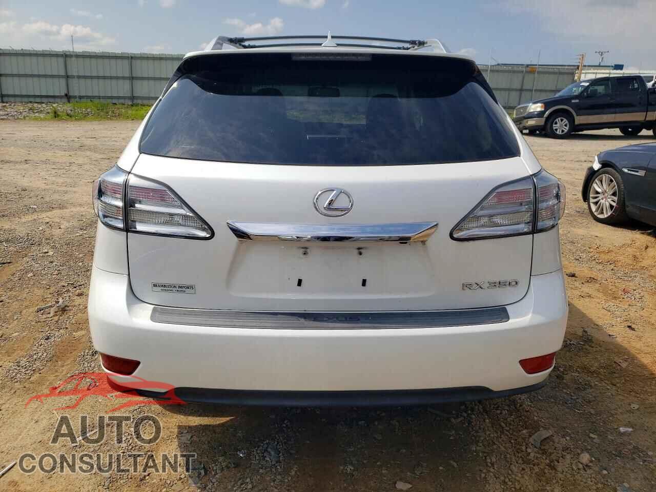 LEXUS RX350 2011 - 2T2BK1BA9BC115411