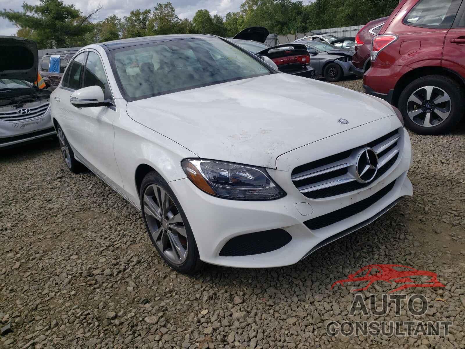 MERCEDES-BENZ C-CLASS 2016 - 55SWF4KB5GU131997