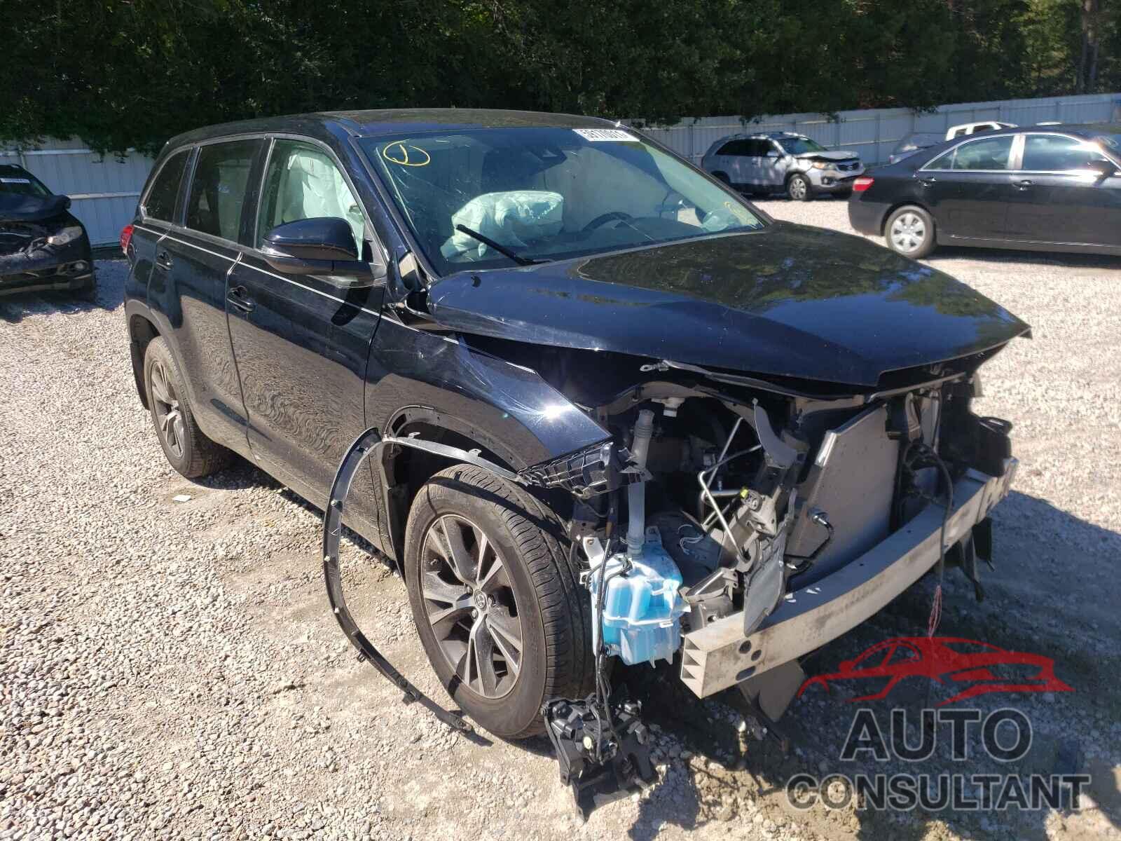 TOYOTA HIGHLANDER 2018 - 5TDBZRFH7JS836094
