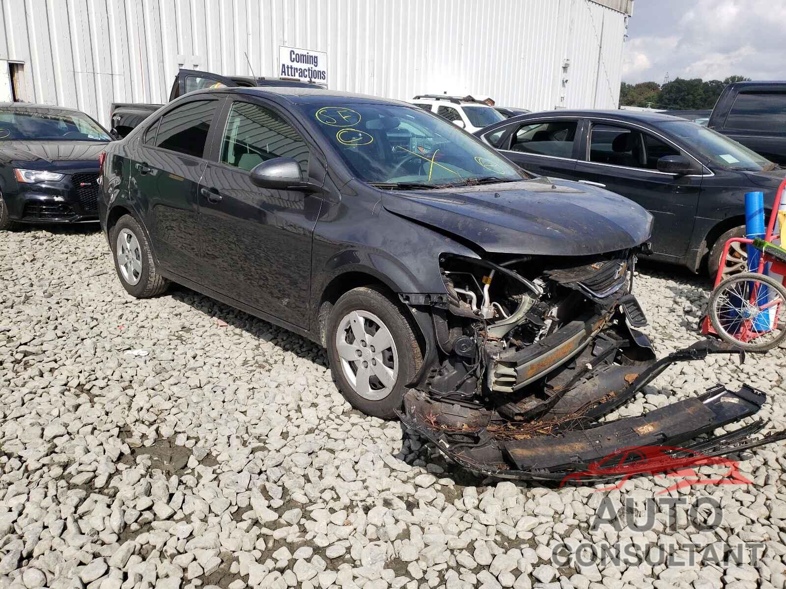 CHEVROLET SONIC 2017 - 1G1JB5SG6H4125958