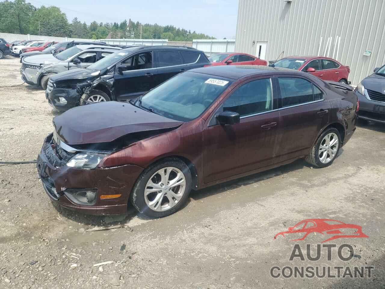 FORD FUSION 2012 - 3FAHP0HA9CR144376