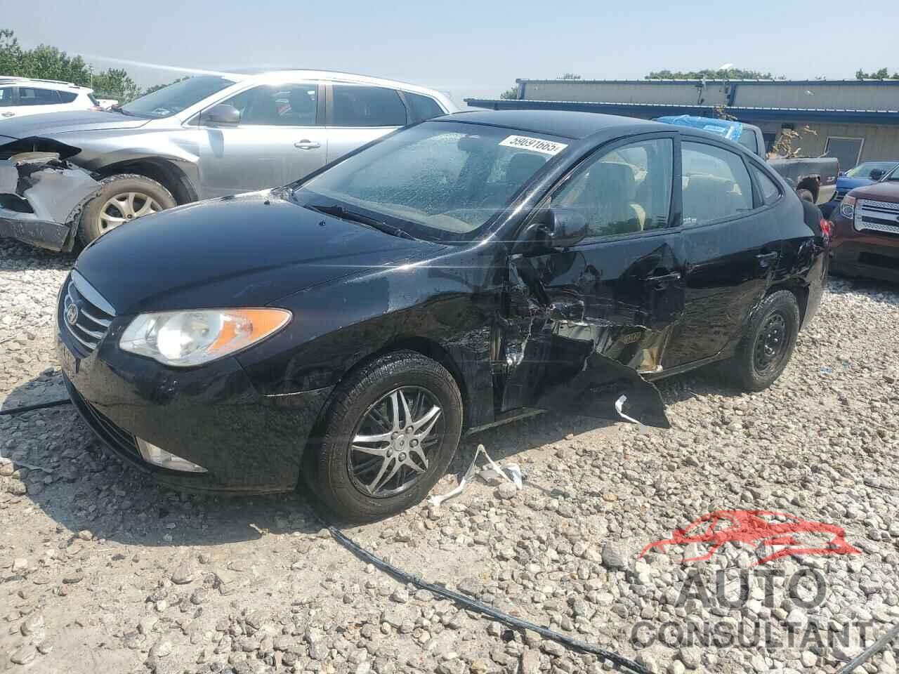 HYUNDAI ELANTRA 2010 - KMHDU4ADXAU127469