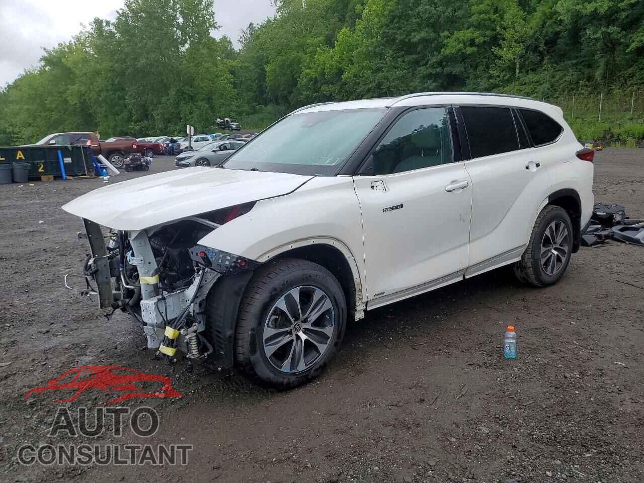 TOYOTA HIGHLANDER 2021 - 5TDGBRCH0MS034411