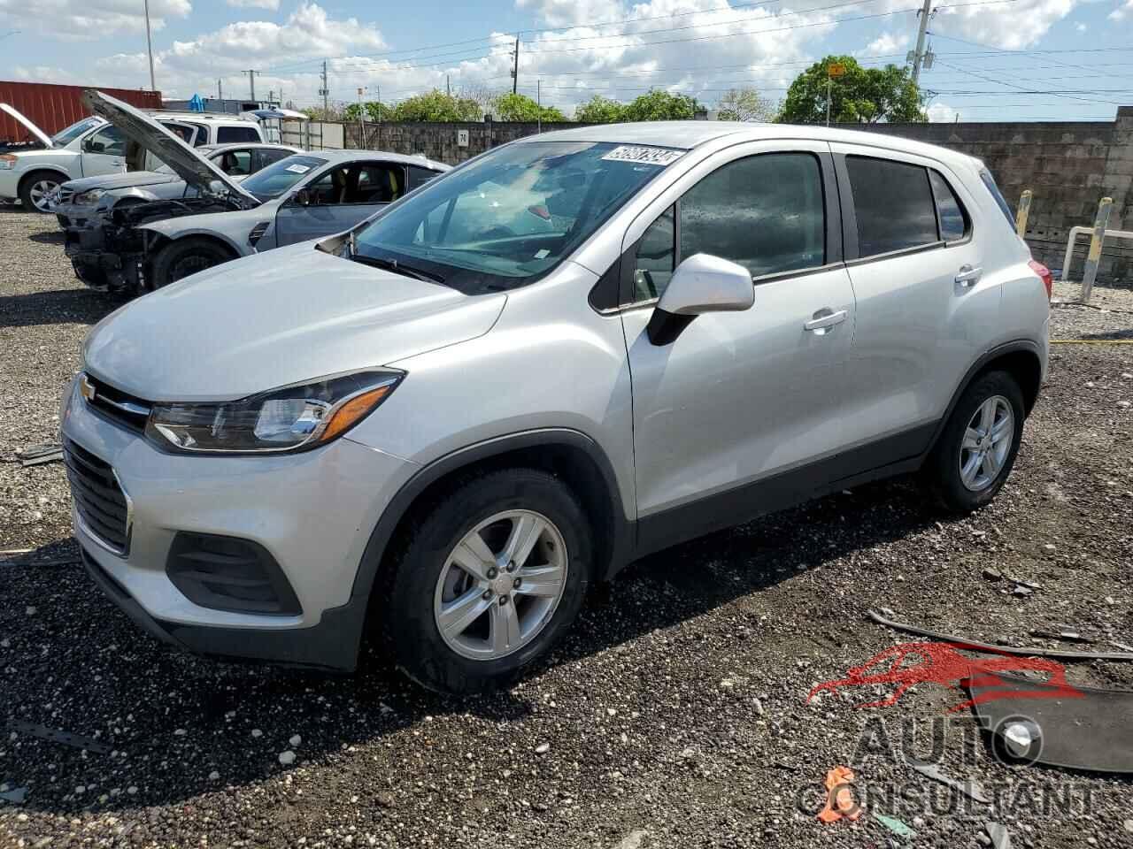 CHEVROLET TRAX 2020 - 3GNCJKSB9LL333770