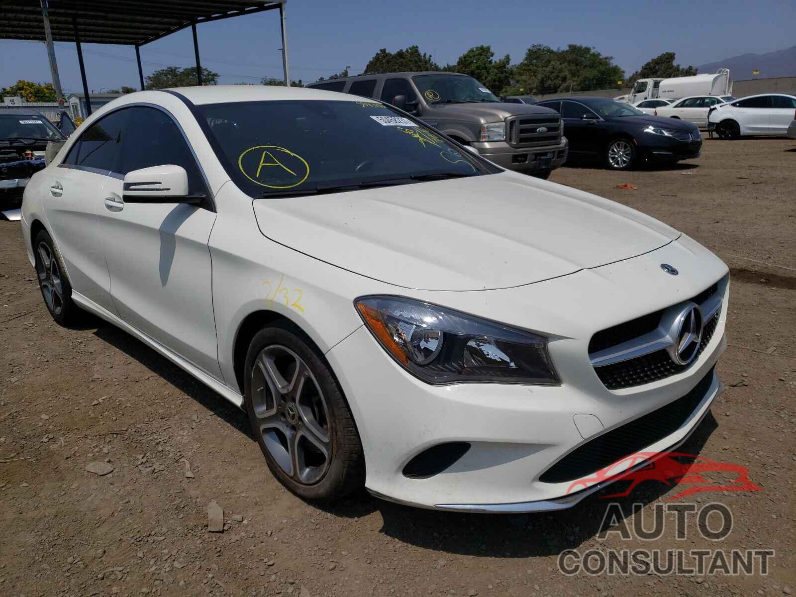 MERCEDES-BENZ CLA-CLASS 2018 - WDDSJ4EB9JN613512