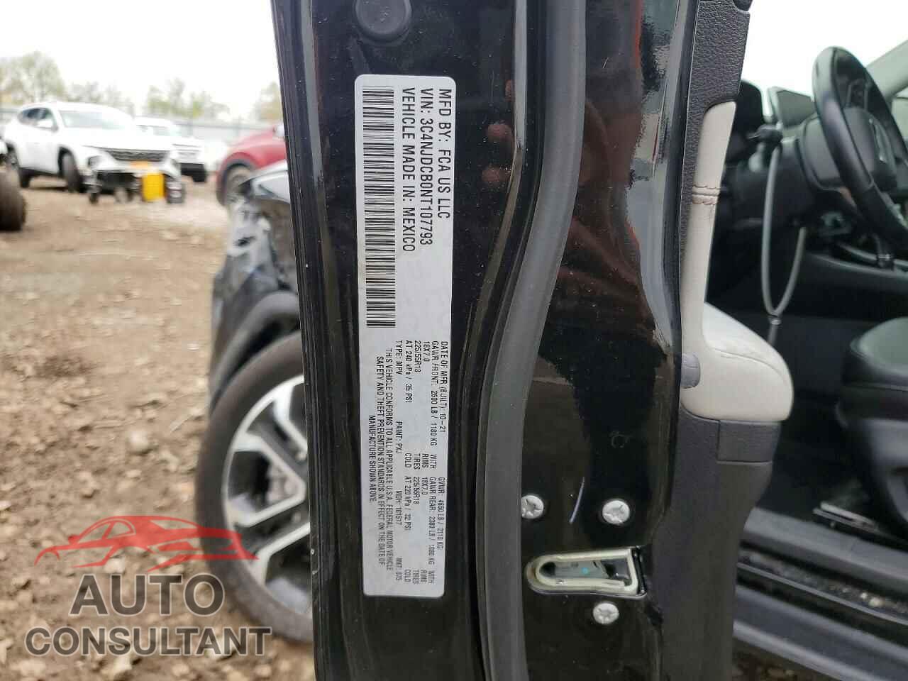 JEEP COMPASS 2022 - 3C4NJDCB0NT107793