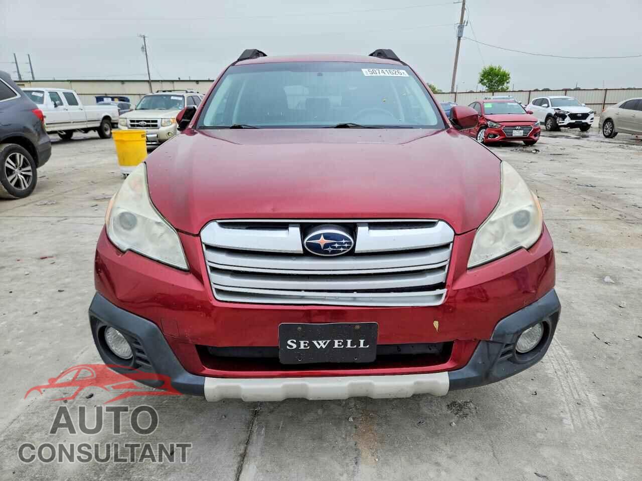 SUBARU OUTBACK 2014 - 4S4BRCLC4E3292193