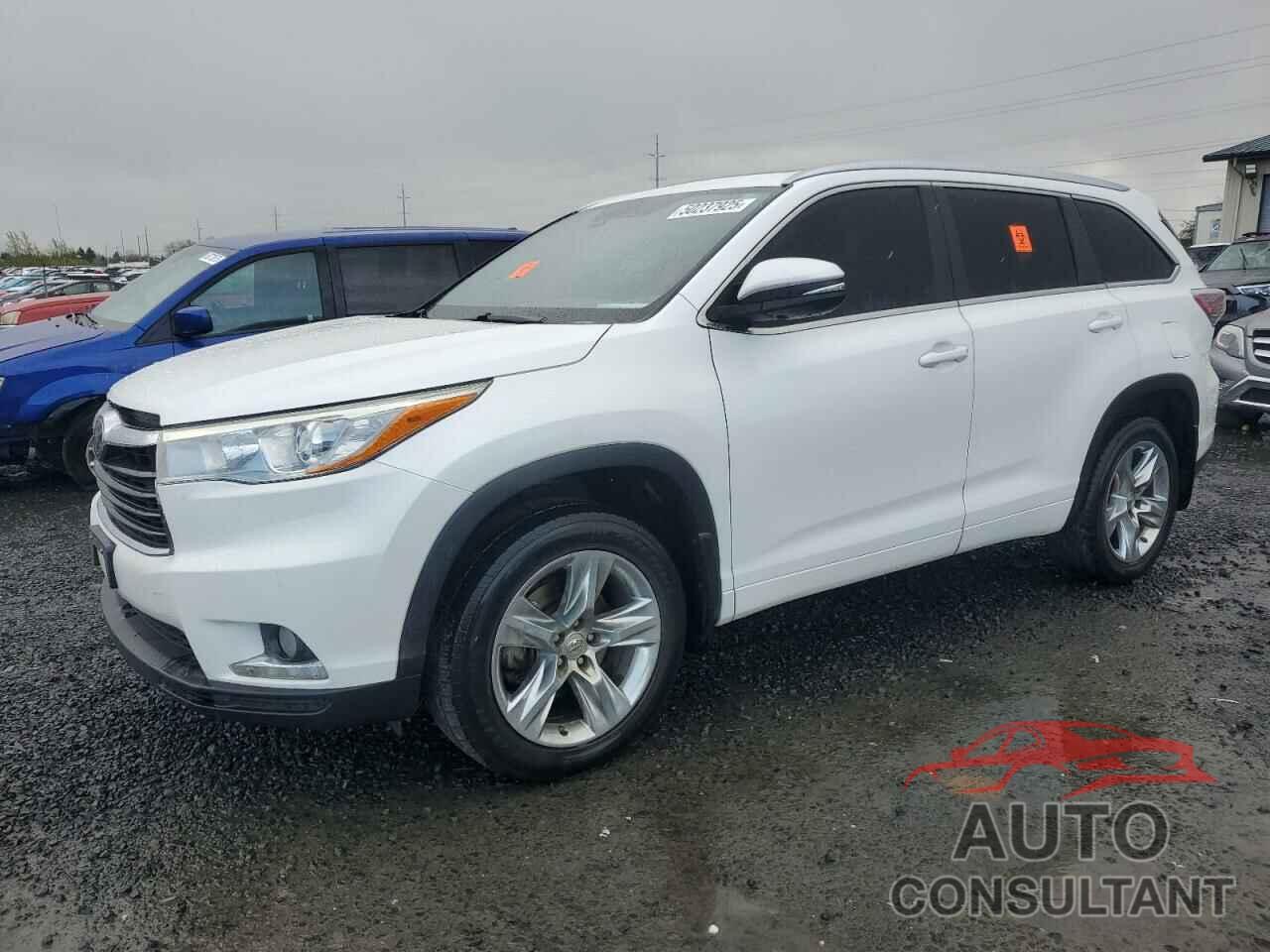 TOYOTA HIGHLANDER 2015 - 5TDDKRFH1FS127844